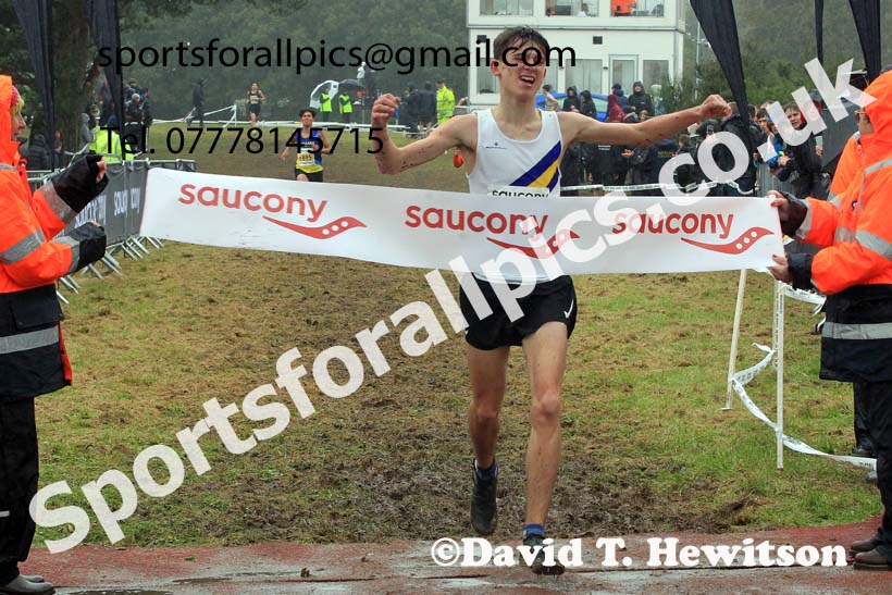 Boys Under-15s 2023 National Cross Country Relays, Berry Hill Park, Mansfield.  Photo: David T. Hewitson/Sports for All Pics